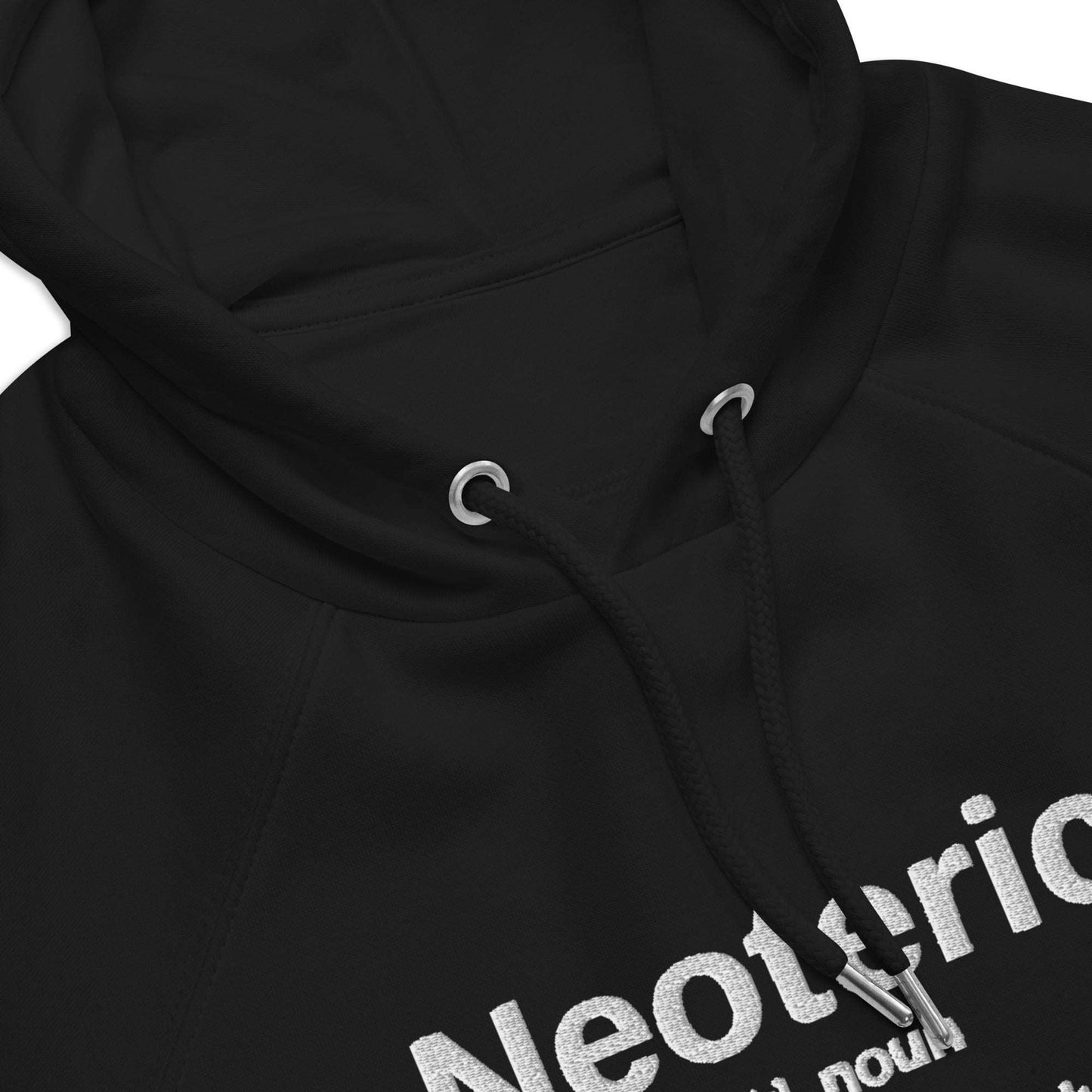 "Neoteric" Embroidered Eco Raglan Hoodie - Hoodies - Inspired by Change