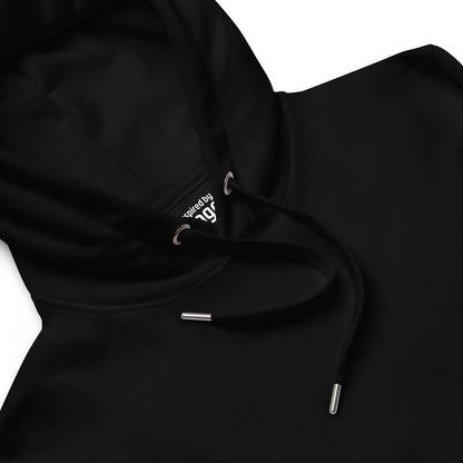 "Excellence Personified" Embroidered Premium Eco Hoodie [black]