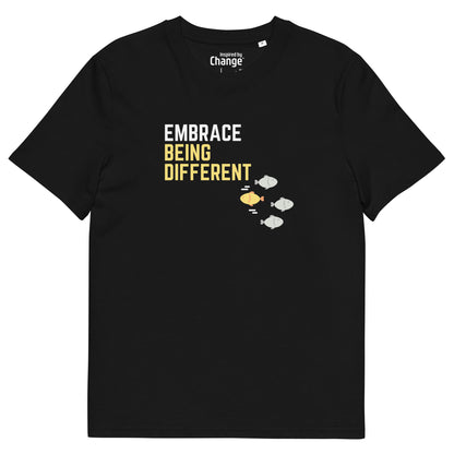 Embrace Being Different Organic Cotton Tee