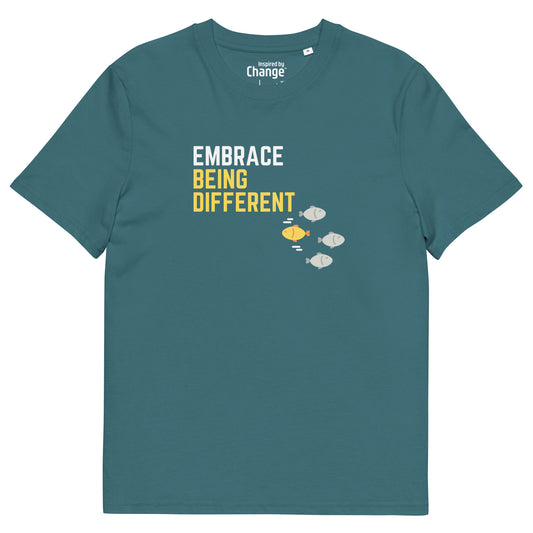 Embrace Being Different Organic Cotton Tee